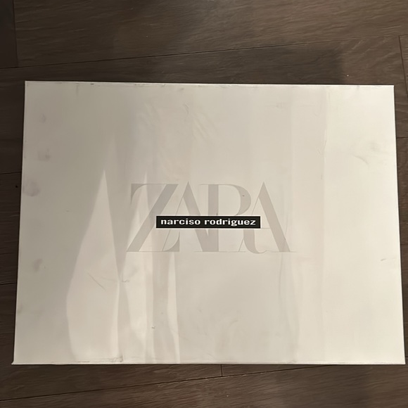 Zara x NARCISO RODRIGUEZ leather booties size 10 eu 41 - Picture 3 of 7